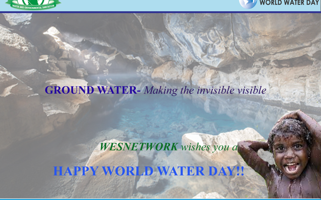 HAPPY WORLD WATER DAY